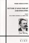 Lecture d'Ainsi Parlait Zarathoustra Pierre Héber-Suffrin_